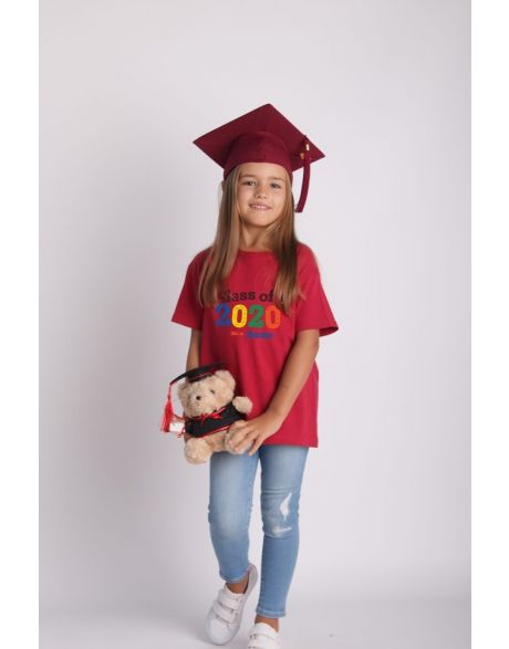 Your Logo T-Shirt and Graduation Cap Set