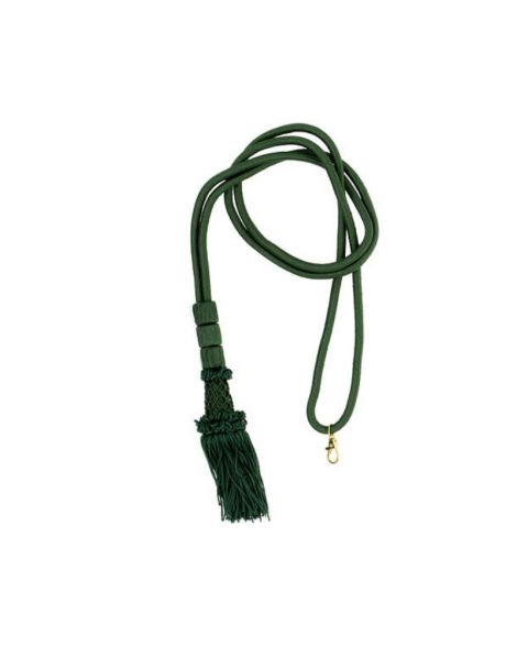 Olive Green Cord for Bishop's with Passementerie Trim Thread