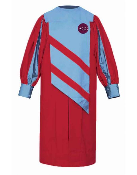 Children's Embassy Choir Robe in Scarlet Red