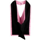 Full Shape Academic Hood-Black & Pink