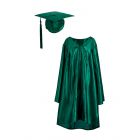 Nursery Graduation Gown & Cap Set Emerald Green