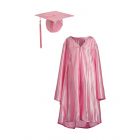 Nursery Graduation Gown & Cap Set Pink