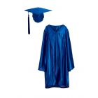 Nursery Graduation Gown & Cap Set Royal Blue