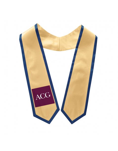 10 x Personalised Mitred Stoles with Satin Binding