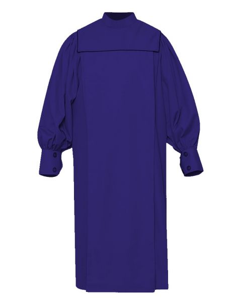 Adult Union Choir Robe in Navy Blue