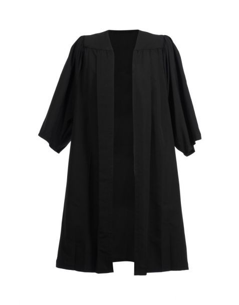 Primary School Graduation Gown Black