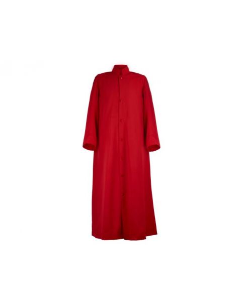 Traditional Adult Cassock Scarlet