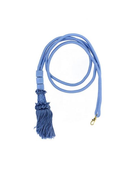 Light Blue Cord for Bishop's with Passementerie Trim Thread