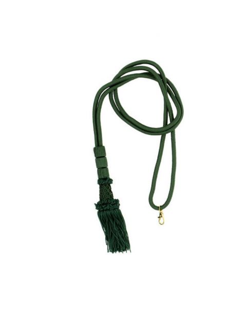 Olive Green Cord for Bishop's with Passementerie Trim Thread