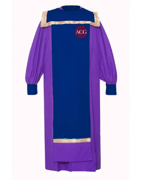 Personalised Adult Redeemer Choir Robe in Purple