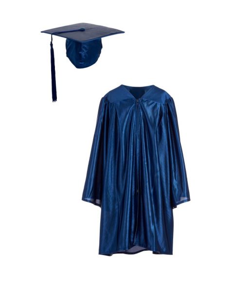 Nursery Graduation Gown & Cap Set Navy Blue