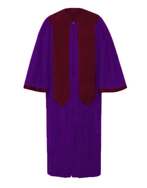 Children's Luxoria Cassical Choir Robe in Purple