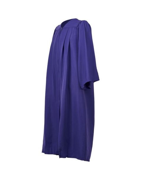 Children's Closed Front Choir Robe Purple