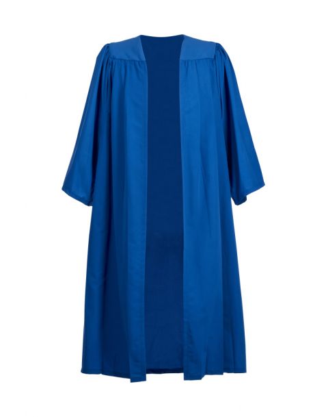Adult Traditional Choir Robes In Royal Blue
