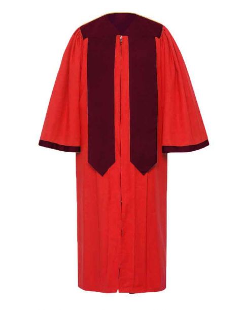 Children's Luxoria Cassical Choir Robe in Scarlet Red