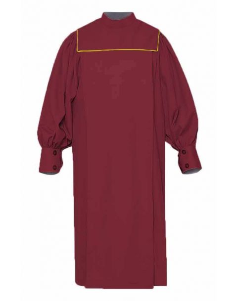 Adult Union Choir Robe in Maroon Red