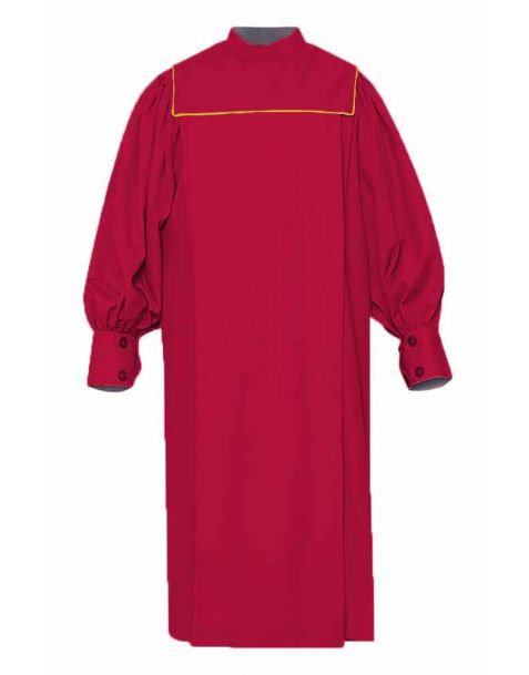 Adult Union Choir Robe in Scarlet Red