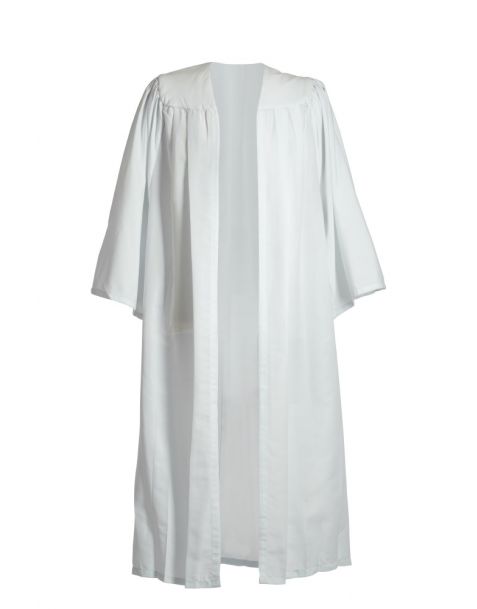 Adult Traditional Choir Robes In White