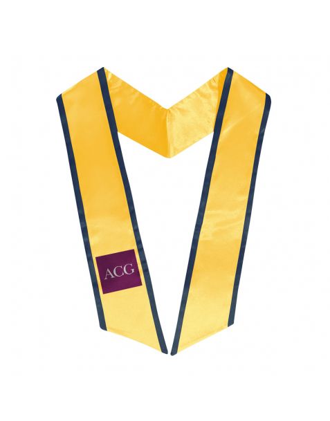 10 x Personalised Tapered Stoles with Satin Binding